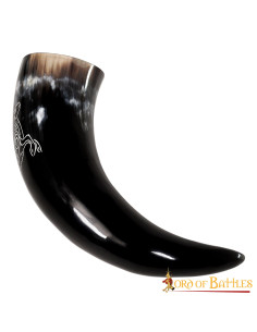 Cuerno vikingo corzos en cuerno de buey (400-500 ml.) 2