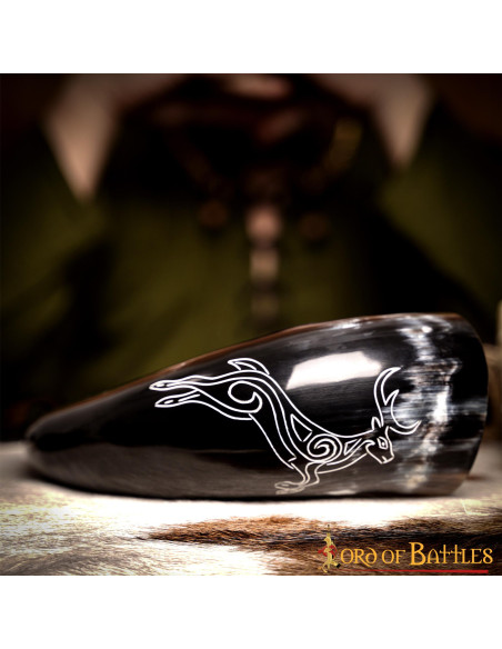 Vikinghoorn ree in ossenhoorn...