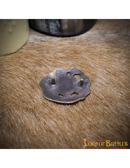 Set mit 5 Wikinger-Greiftierknöpfen Set mit 5 Wikinger-Greiftierknöpfen