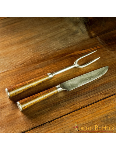kniv gaffel sæt (20,3 cm.) ⚔️ Medieval