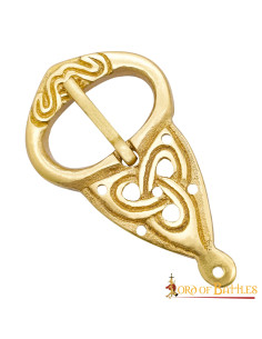 Hebilla para cinturón vikingo (6,5x3,7 cm.)
