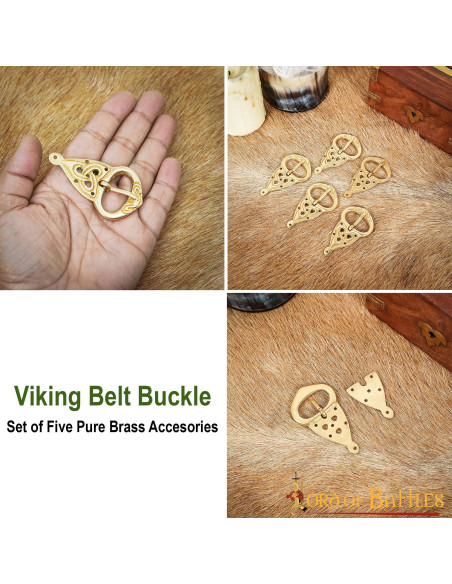 Wikinger-Gürtelschnalle (6,5 x 3,7 cm). Wikinger-Gürtelschnalle (6,5 x 3,7 cm).
