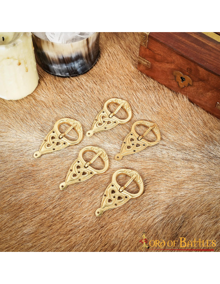 Hebilla para cinturón vikingo...