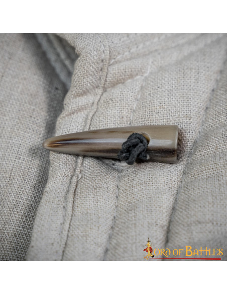 Set 5 botones cuerno para gambesones