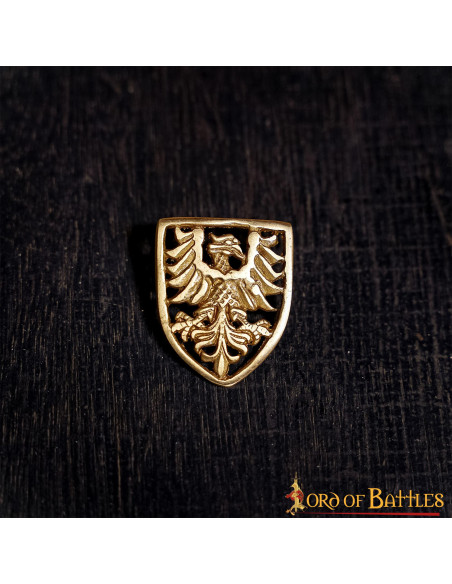 Set mit 5 heraldischen Adlerschildern...