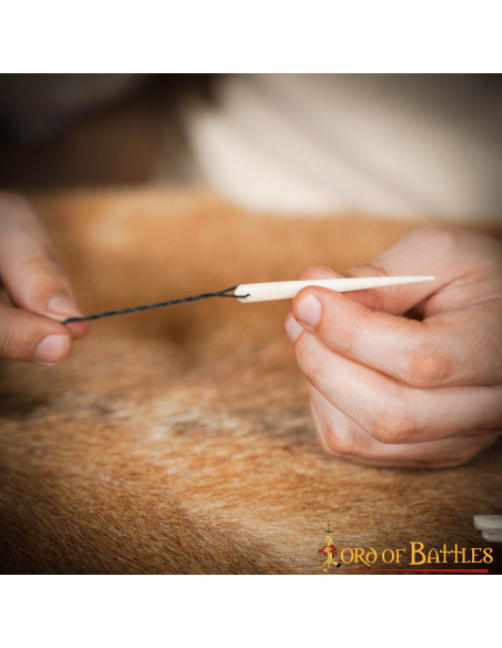 Set mit 5 Wikinger-Knochennadeln (7 cm).