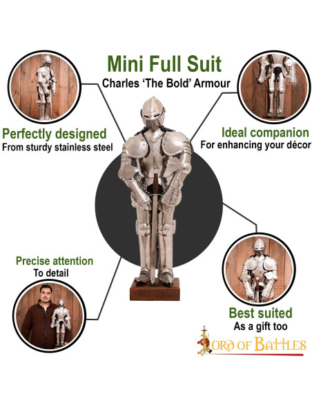 Miniaturrüstung Herzog von Burgund...