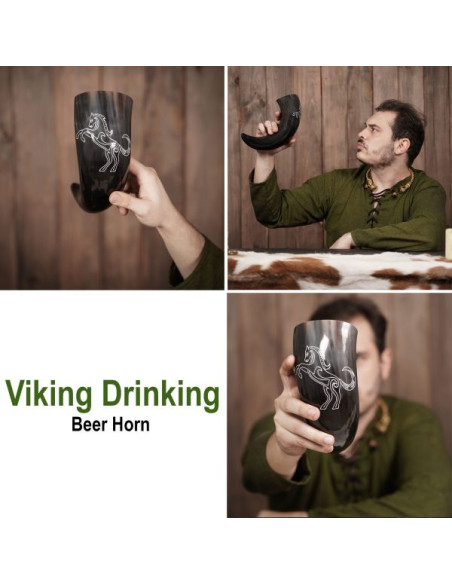 Cuerno vikingo para beber diseño... Cuerno vikingo para beber diseño...