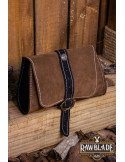 Morwen Mittelaltertasche für Gürtel, braun