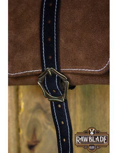 Morwen Mittelaltertasche für Gürtel, braun