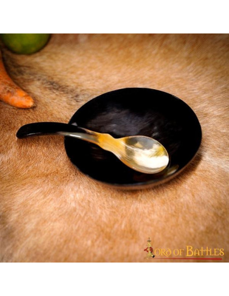 Set mit 2 echten Hornlöffeln im...