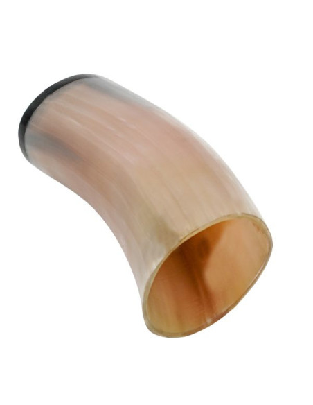 Taza vikinga en cuerno de buey para...