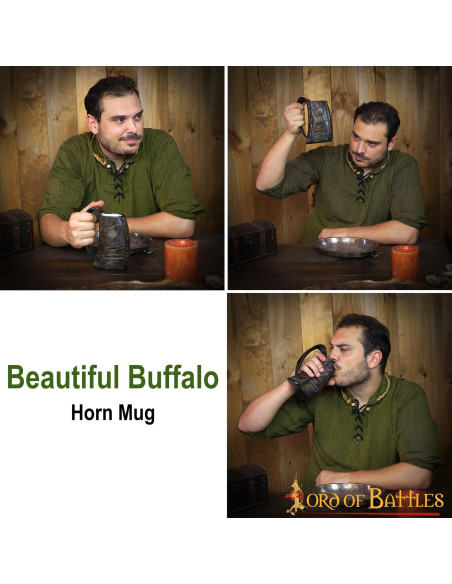 Middeleeuwse bierpul met authentieke...