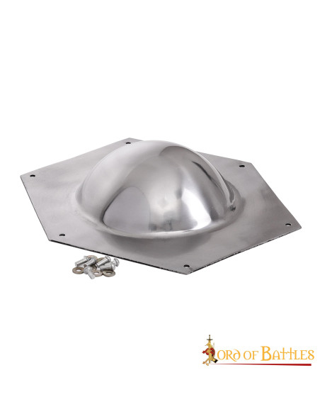 Umbo para escudo romano rectangular...