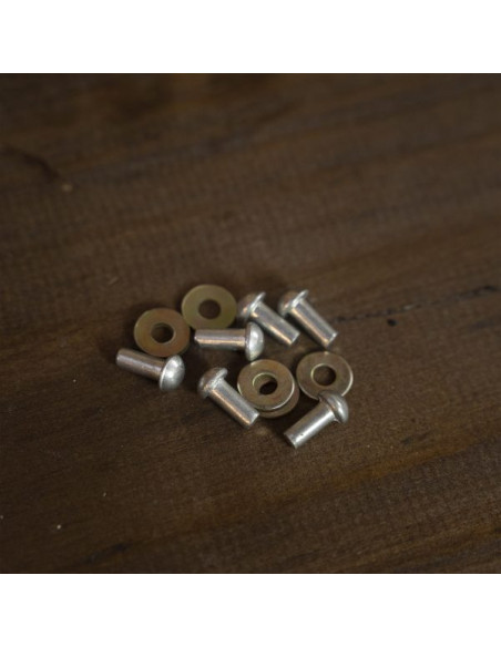 Umbo para escudo romano rectangular...