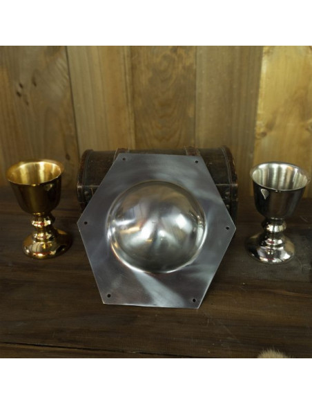 Umbo voor rechthoekig Romeins schild...