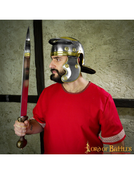 Legionairshelm uit het oude Romeinse...