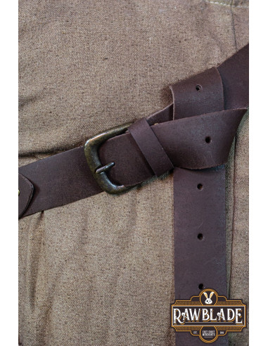 Brazal tipo gladiador en cuero, 1 unidad