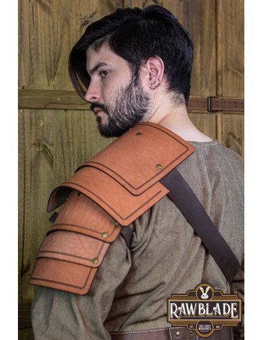 Brazal tipo gladiador en cuero, 1 unidad