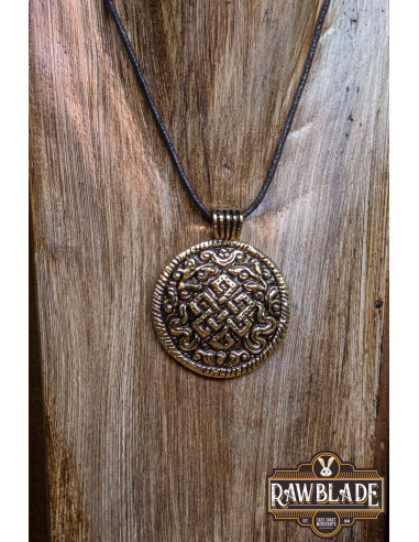 Colgante Amuleto vikingo STURN - Dorado