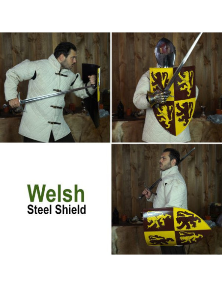 Escudo galés Owain Glyndwr con...