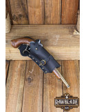 Jack Rackham Pistool Baldric Rechts - Zwart