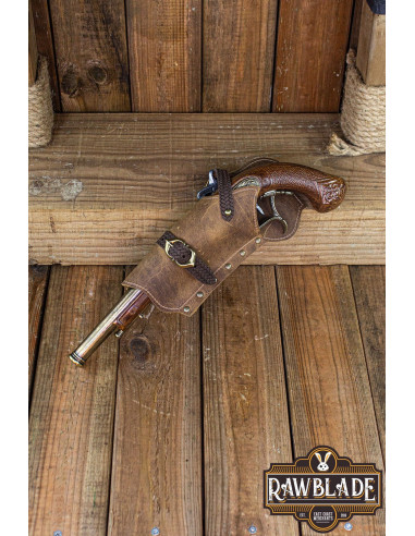 Jack Rackham Pistool Baldric Links - Bruin