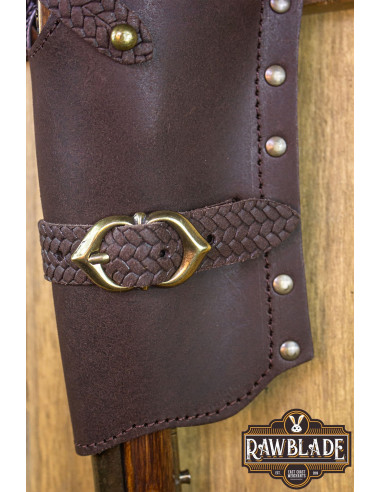 Jack Rackham Pistool Baldric Links - Bruin