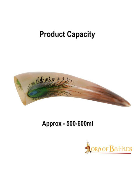 Cuerno para Beber con Diseños...