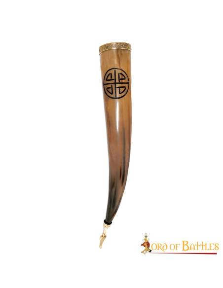 Keltische knoop drinkhoorn