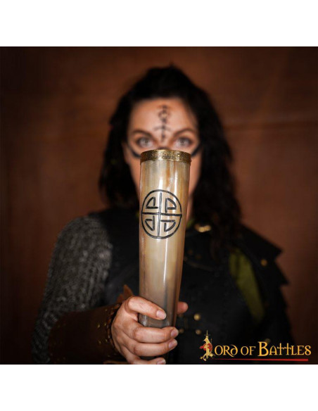 Keltische knoop drinkhoorn