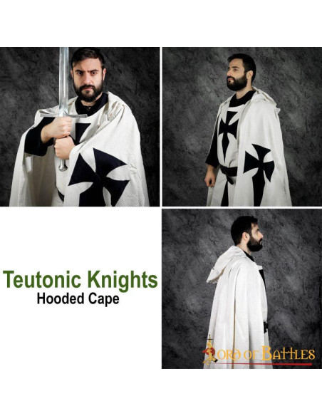 Teutonic Knights Hætte bomuldskappe
