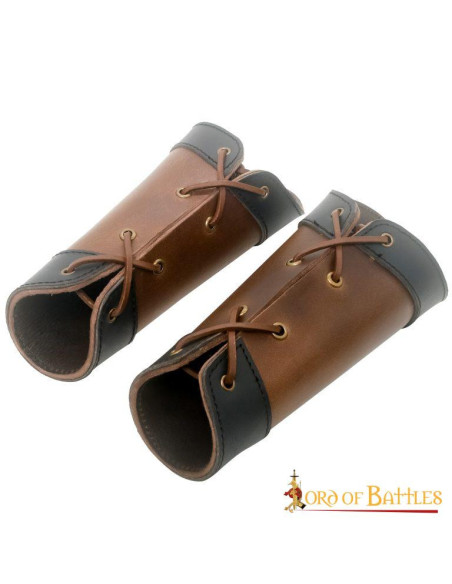 Brazaletes medieval de cuero genuino... Brazaletes medieval de cuero genuino...