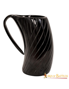 Viking-stijl ossenhoorn bierpul