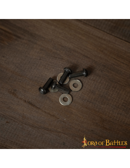 Vierkante umbo voor Romeins schild...