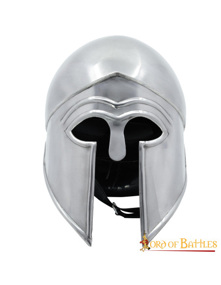 Korinthischer griechischer Helm mit... Korinthischer griechischer Helm mit...