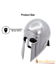 Korinthische Griekse helm met leren voering 2