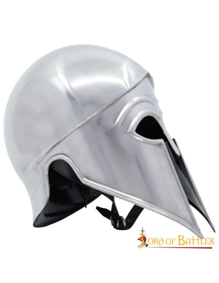 Korinthischer griechischer Helm mit... Korinthischer griechischer Helm mit...