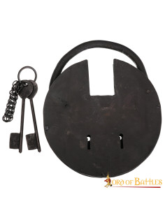 Hand gesmeed ijzeren hangslot voor Dungeon