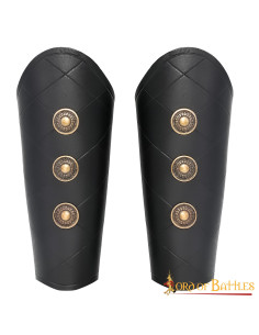 Schwarze mittelalterliche Armbänder mit Flats