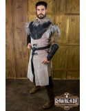 Cuera larga Búho Jerkin, estilo vikingo