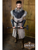 Cuera larga Búho Jerkin, estilo vikingo
