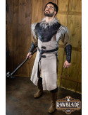 Cuera larga Búho Jerkin, estilo vikingo