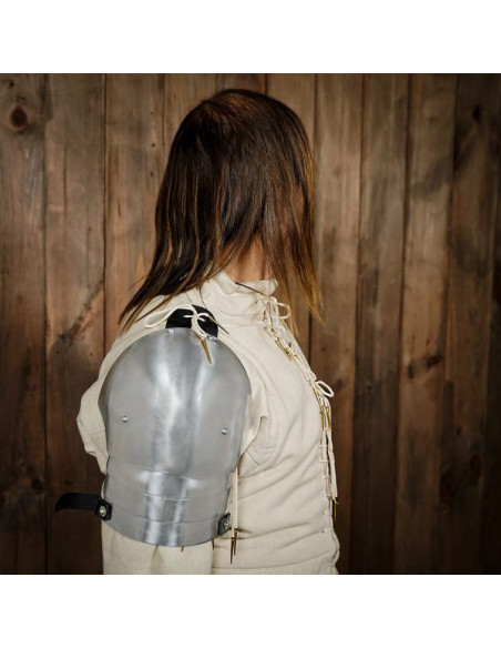 Ecru functioneel vest s. XV, met veters