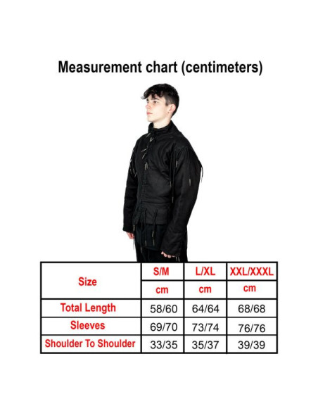 Funktionelle schwarze Weste s. XV,...