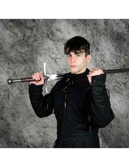 Funktionel sort vest s. XV, med...