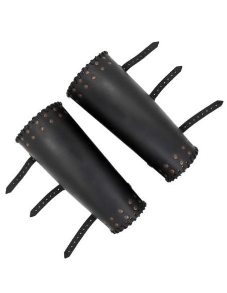 Viking scheenbeschermers echt zwart...