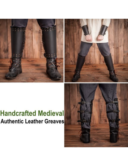 Viking scheenbeschermers echt zwart...