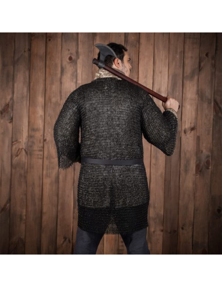 Haubergeon-Kettenhemd mit vernieteten...