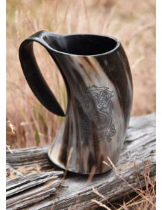 Vikingekande Fenrir den nordiske ulv, 650-800 ml. 2